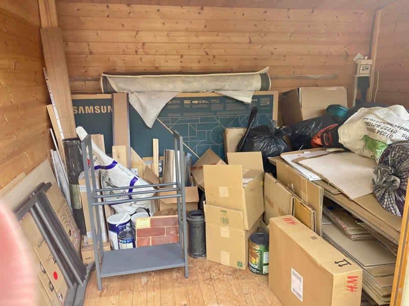 removal of Cardboard bedford